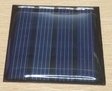 Solarmodul von vorn