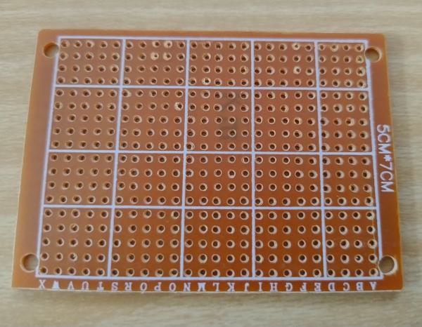 Lochrasterplatine (5 * 7cm)