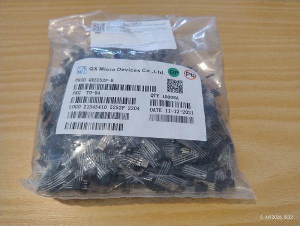 QX5252F TO94 Solar LED Driver 1000 Stück